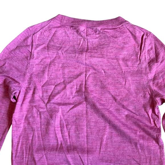 J. Crew Women’s Sz S Flamingo Link Tippi Sweater Merino Wool Pullover - Picture 8 of 12